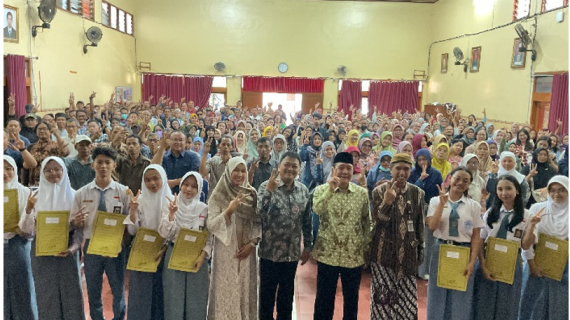 Menoreh Kenangan Indah, Pelepasan Siswa Kelas XII SMAN 2 Sukoharjo Dipenuhi rasa haru dan Sukacita